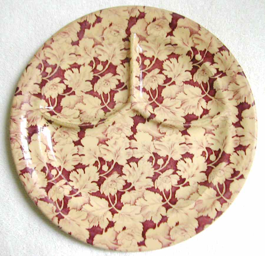 Arbor Red Grill Plate by Mayer (American)-1