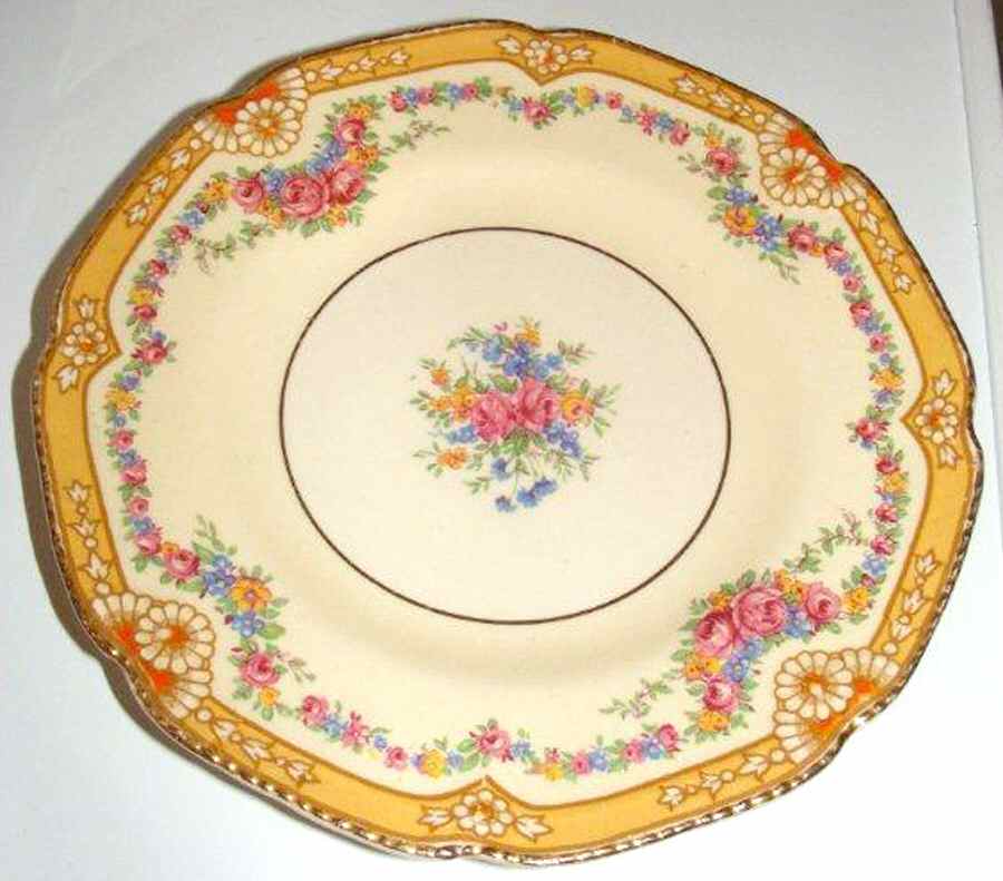 MAD85 Bread & Butter Plate by John Maddock & Sons-1