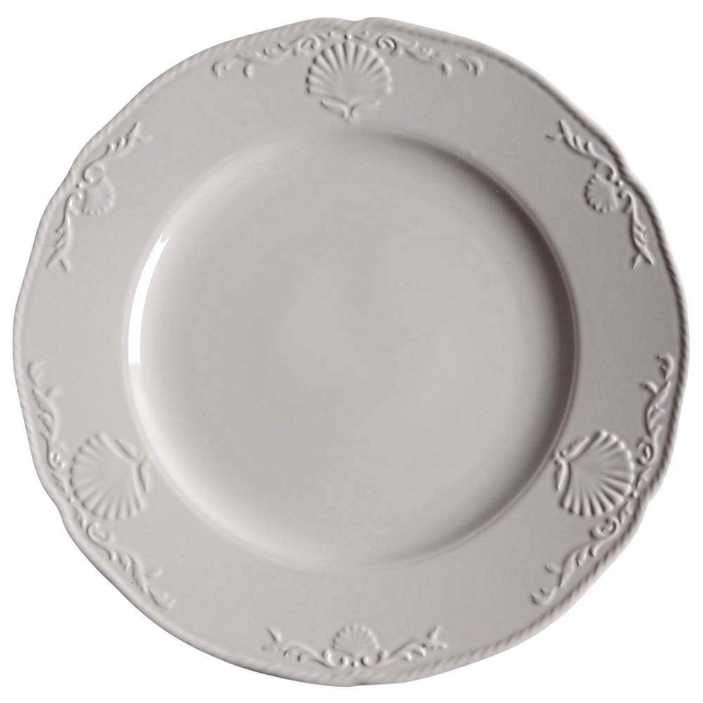 South Hampton White Salad Plate by Mikasa-1
