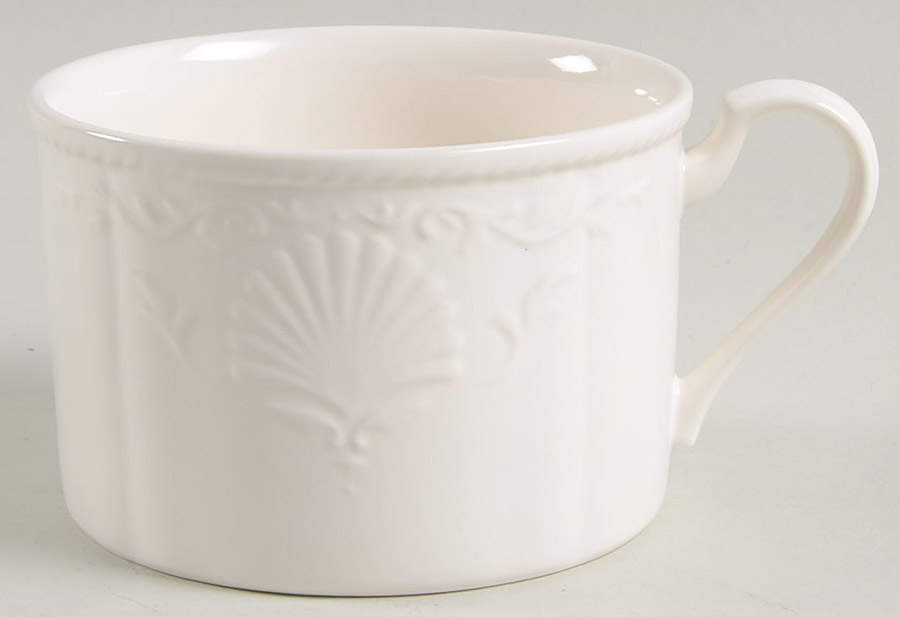 South Hampton White Flat Cup by Mikasa-1