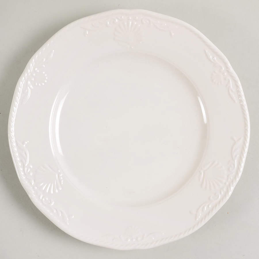 South Hampton White Bread & Butter Plate by Mikasa-1