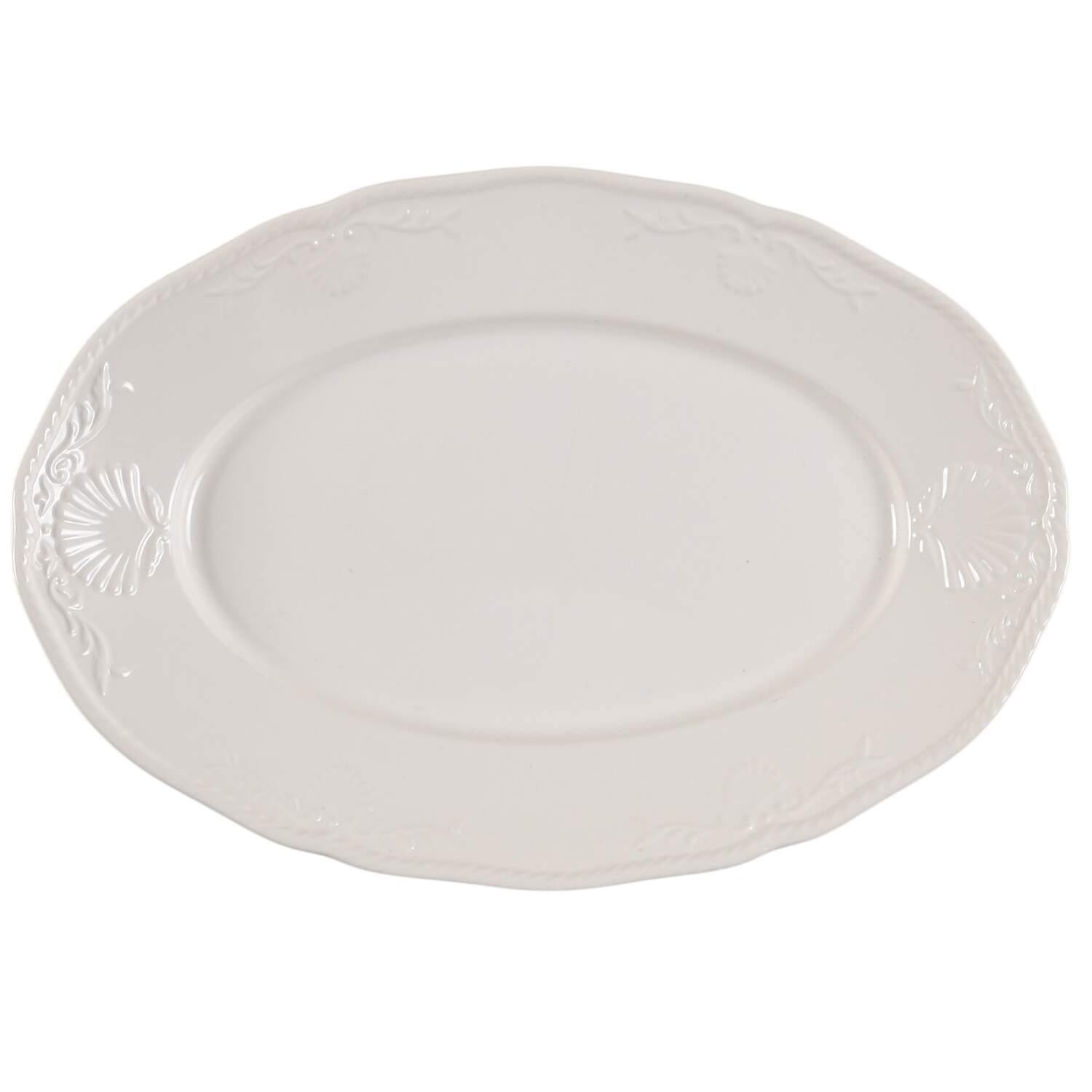South Hampton White Underplate for Gravy Boat by Mikasa-1