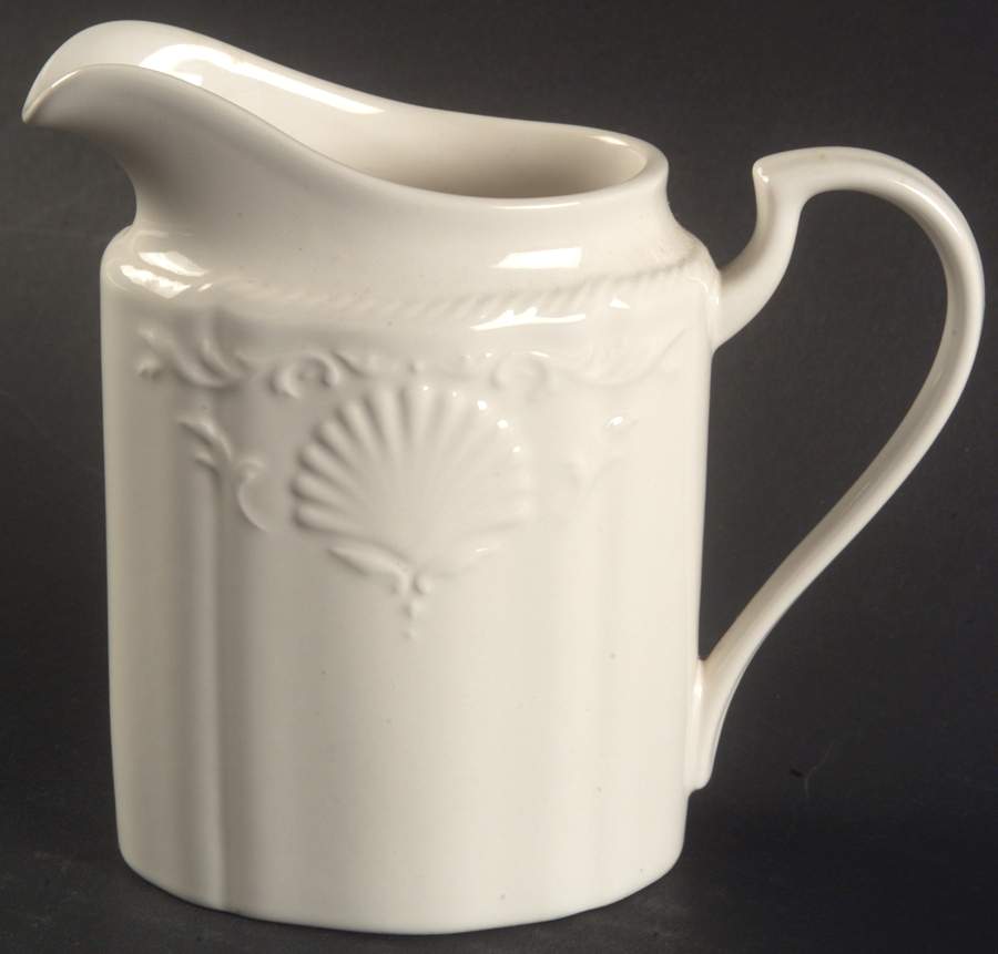 South Hampton White Creamer by Mikasa-1