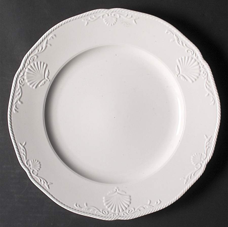 South Hampton White 12" Chop Plate (Round Platter) by Mikasa-1