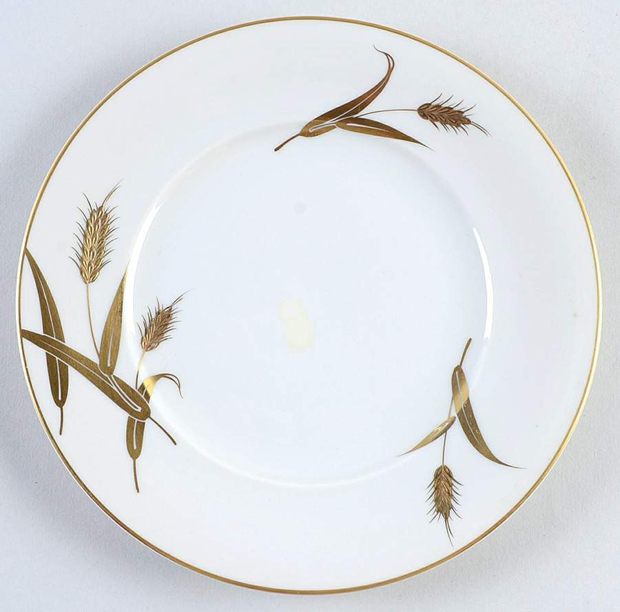 Midas (Cream Background, Japan) Salad Plate by Meito-1