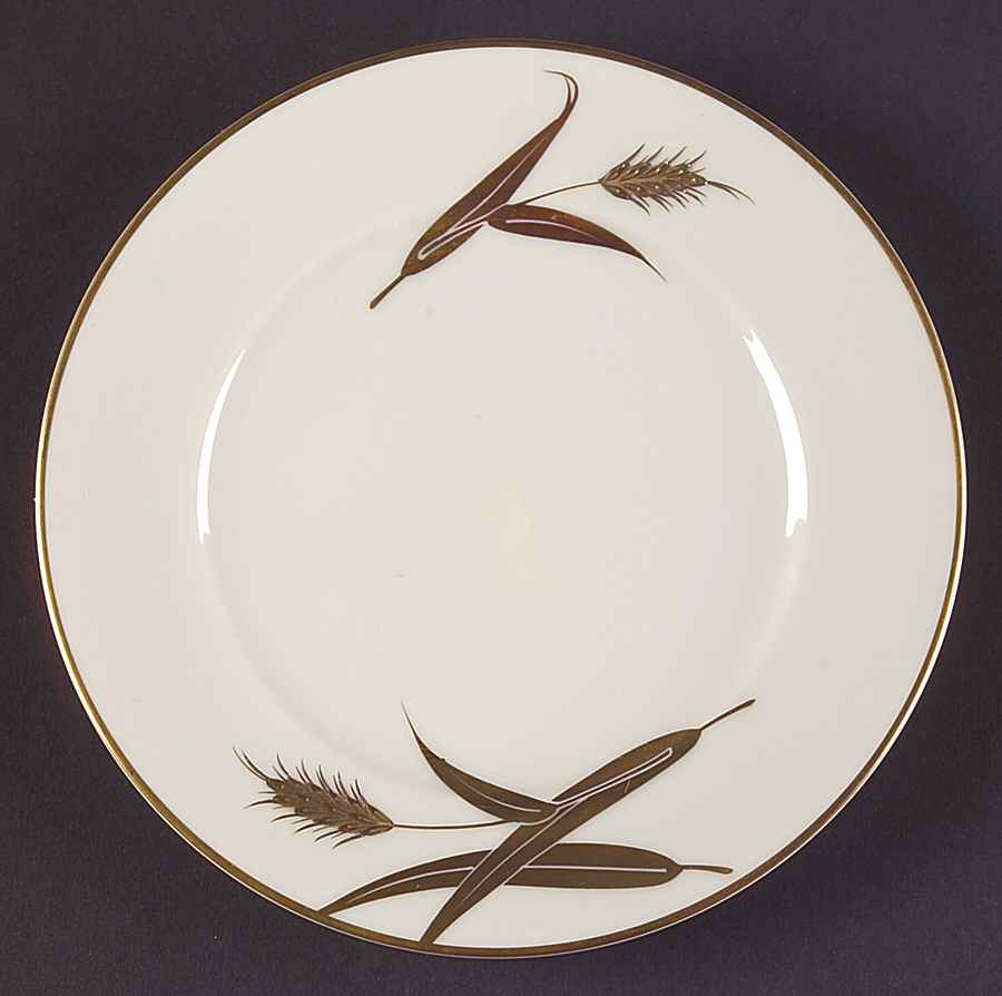 Midas (Cream Background, Japan) Bread & Butter Plate by Meito-1