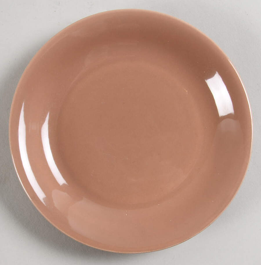Casual California Brown Bread & Butter Plate by Metlox - Poppytrail - Vernon-1