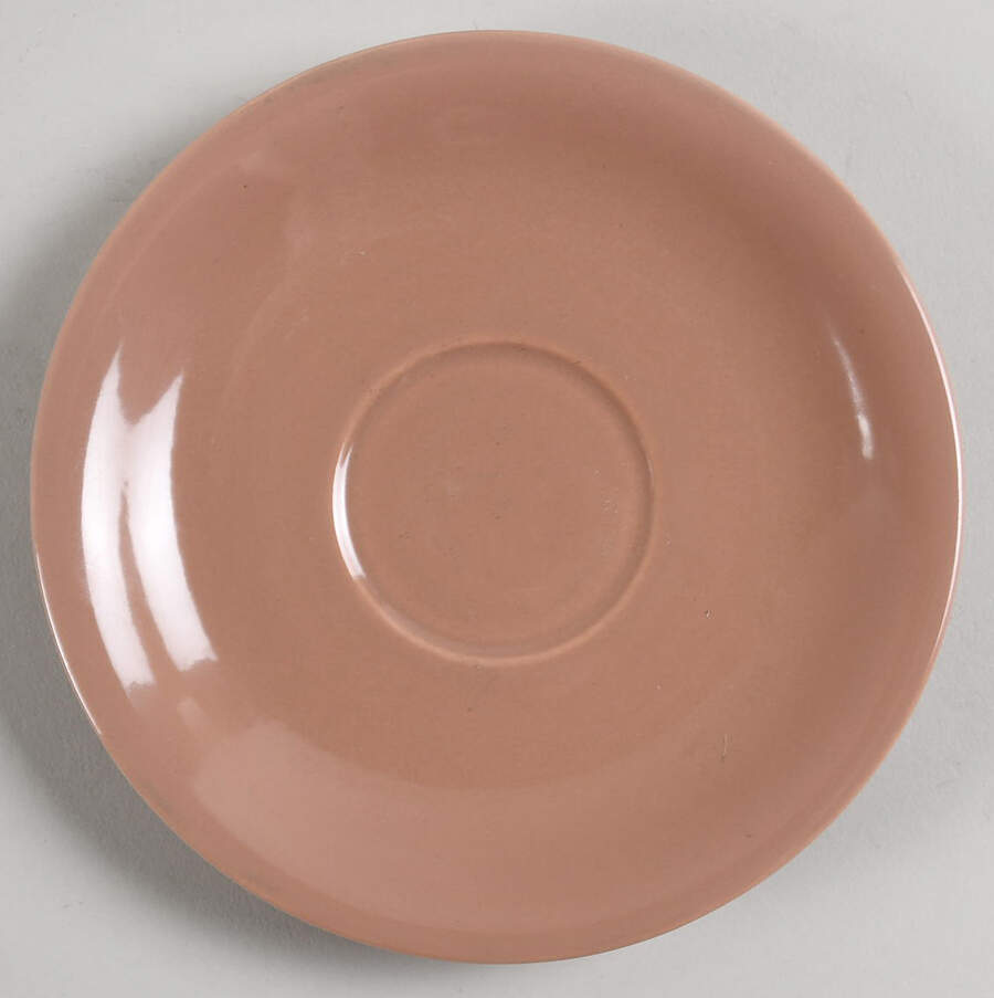 Casual California Brown Saucer by Metlox - Poppytrail - Vernon-1