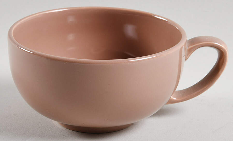 Casual California Brown Flat Cup by Metlox - Poppytrail - Vernon-1