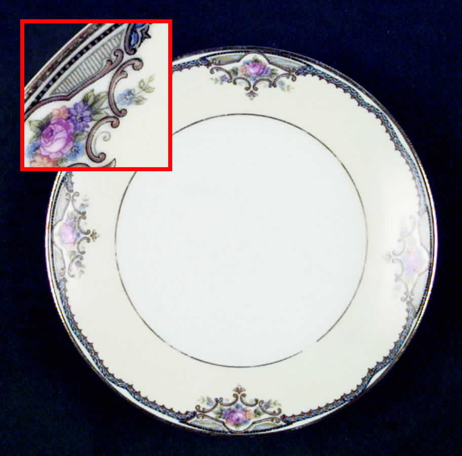 The Minto (Coupe) Bread & Butter Plate by Paul Muller-1