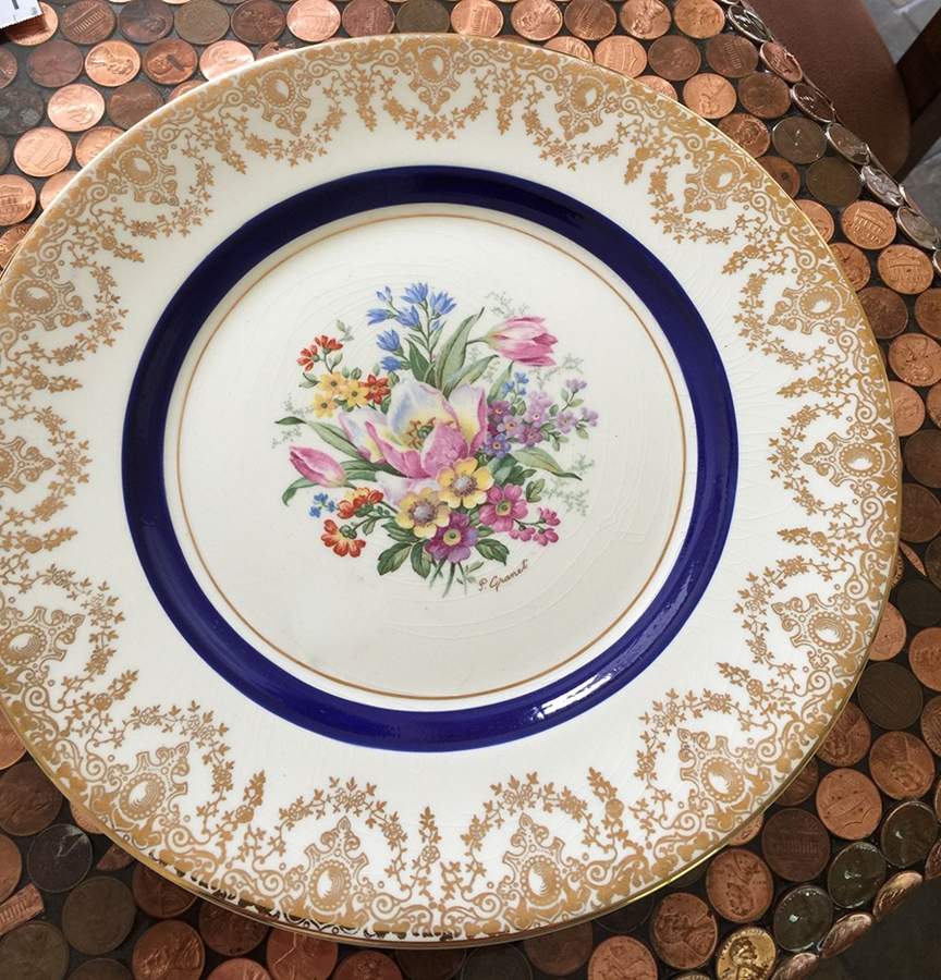 2745 Dinner Plate by Myott Staffordshire-1