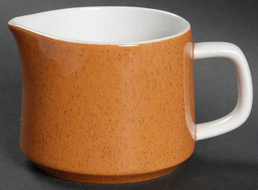 Mediterrania Burnt Orange Creamer by Mikasa-1