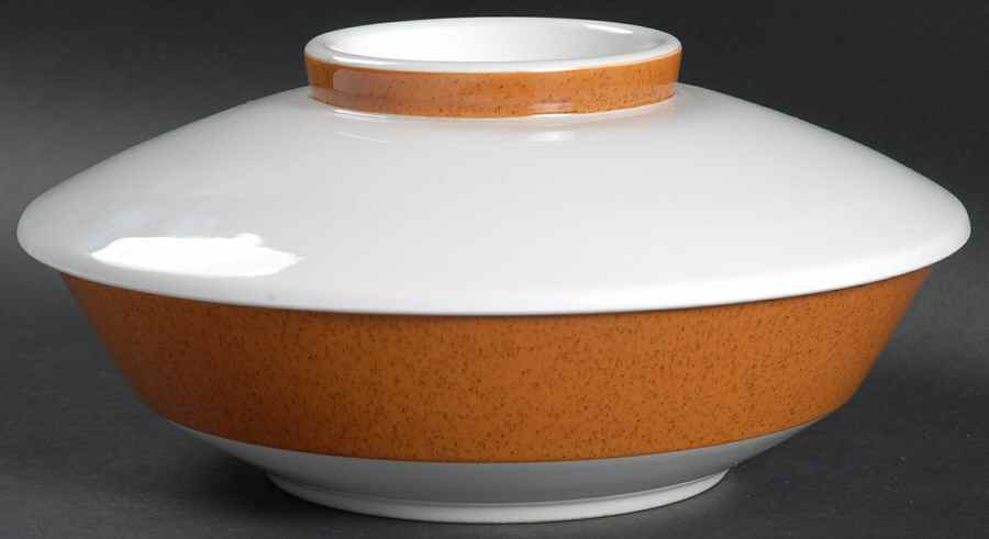 Mediterrania Burnt Orange Round Covered Vegetable by Mikasa-1