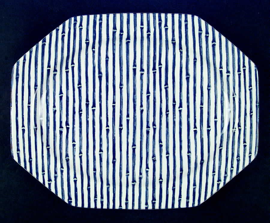 MEK87 12" Oval Serving Platter by J & G Meakin-1