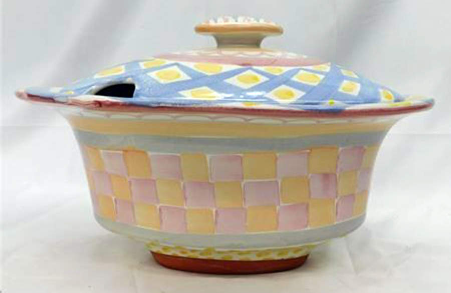 Aalsmeer Tureen &  Lid by MacKenzie-Childs-1