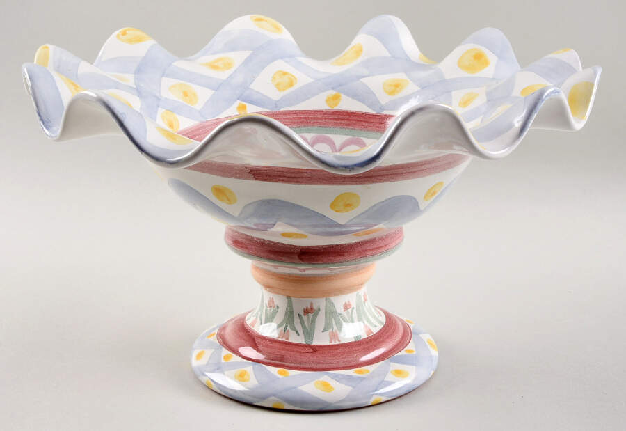 Aalsmeer Round Compote (Height X Width) by MacKenzie-Childs-1