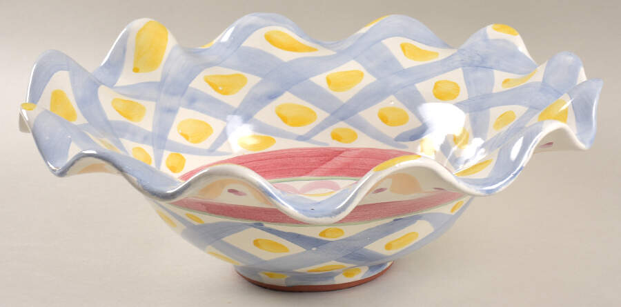 Aalsmeer 11" Round Serving Bowl by MacKenzie-Childs-1