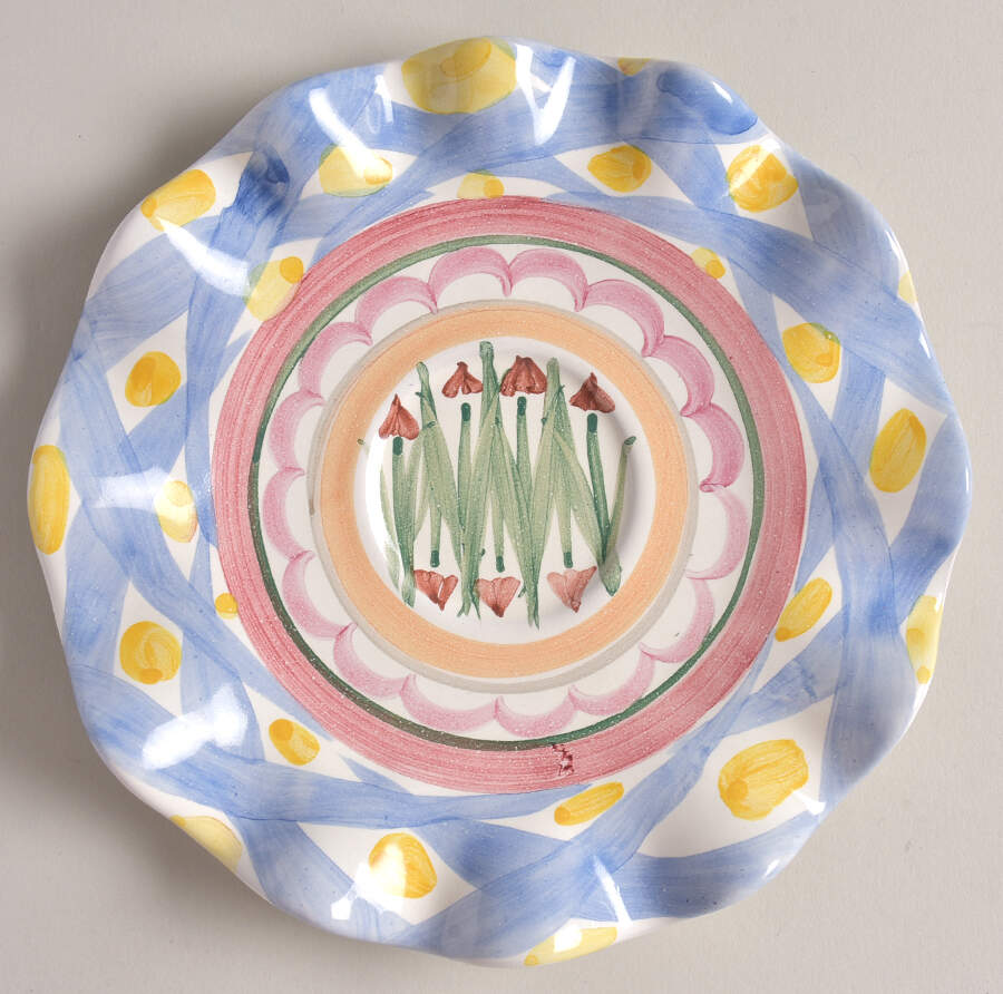 Aalsmeer Saucer for Flat Cup by MacKenzie-Childs-1
