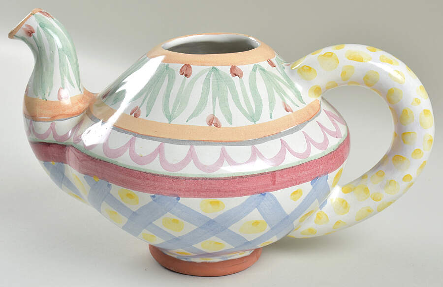 Aalsmeer Teapot No Lid by MacKenzie-Childs-1