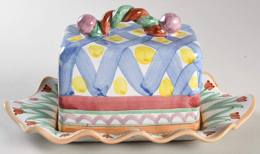 Aalsmeer Rectangular Covered Butter by MacKenzie-Childs-1