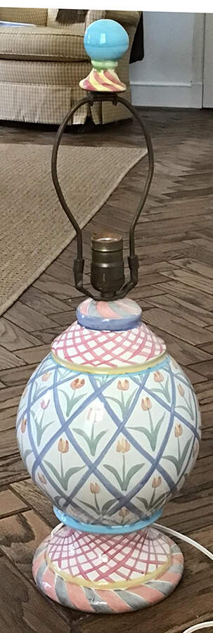 Aalsmeer 24" Electric Lamp No Shade by MacKenzie-Childs-1