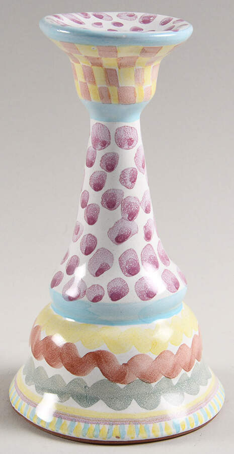 Aurora 6" Candlestick by MacKenzie-Childs-1