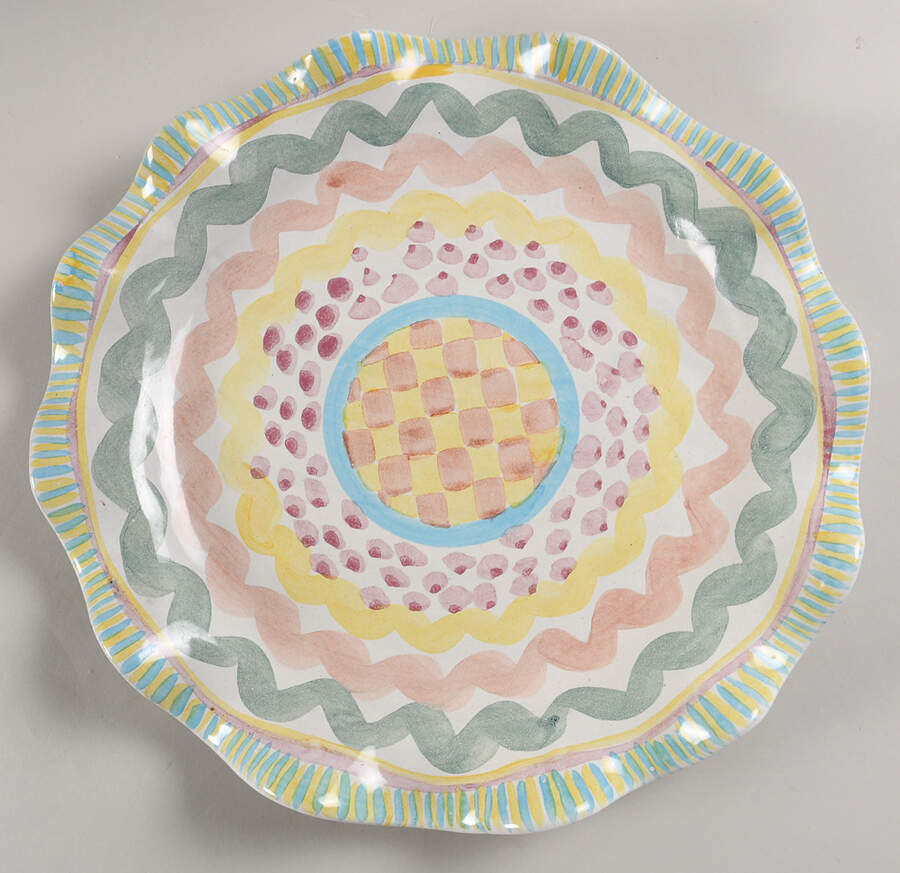 Aurora Service Plate (Charger) by MacKenzie-Childs-1