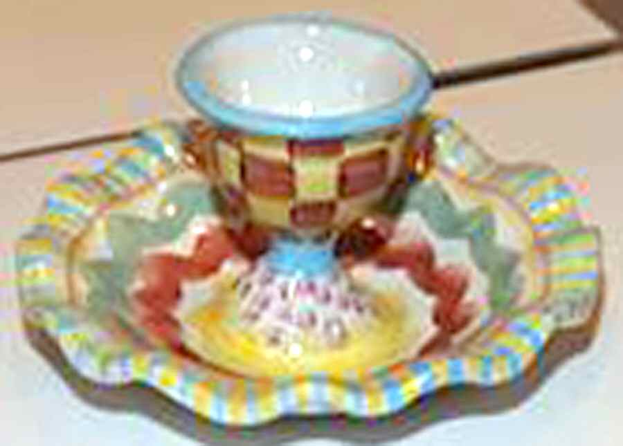 Aurora Single Egg Cup by MacKenzie-Childs-1