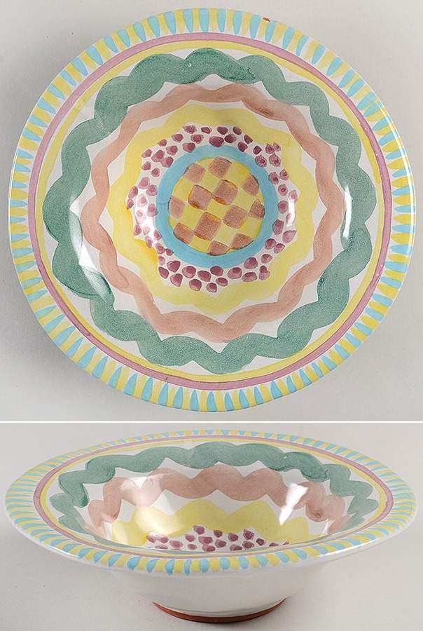 Aurora Rim Cereal Bowl by MacKenzie-Childs-1