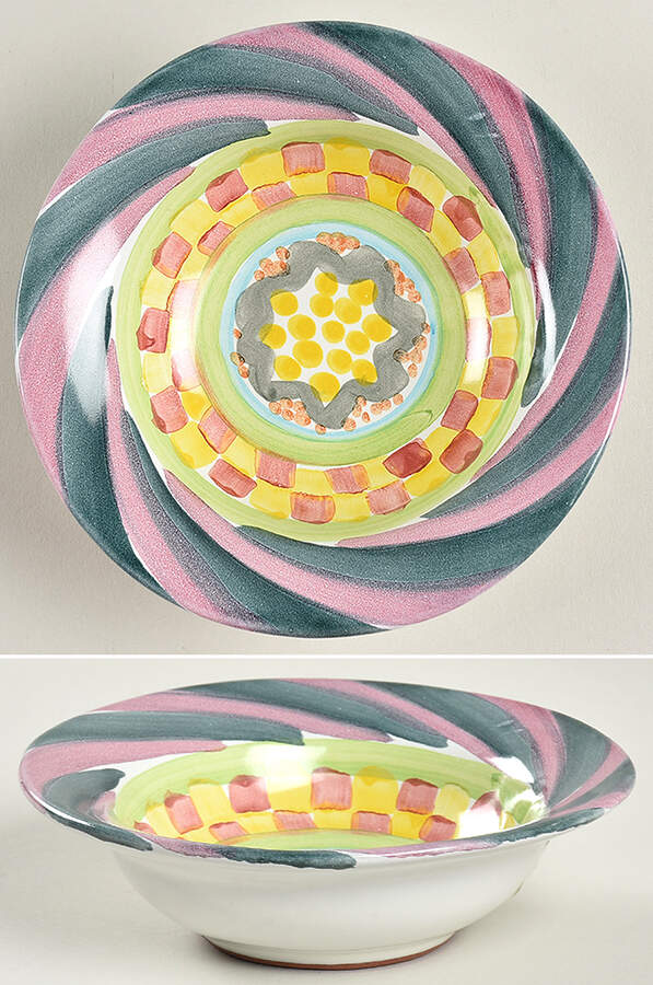 Cayuga Rim Fruit/Dessert (Sauce) Bowl by MacKenzie-Childs-1