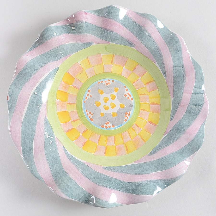 Cayuga Salad Plate by MacKenzie-Childs-1