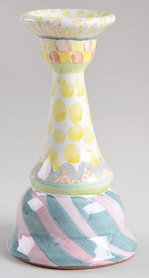 Cayuga 6" Candlestick by MacKenzie-Childs-1