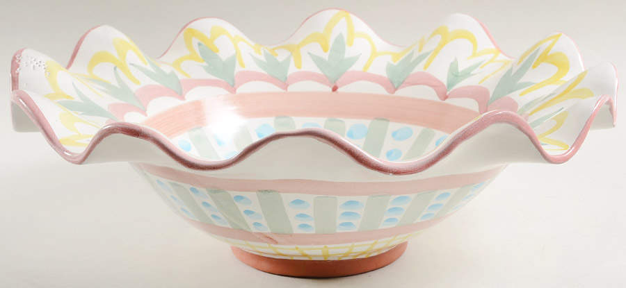 Madison 14" Round Serving Bowl by MacKenzie-Childs-1