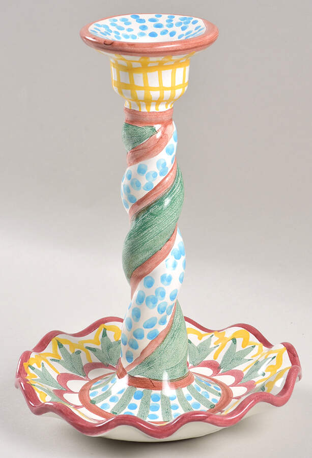 Madison Tall Candlestick by MacKenzie-Childs-1