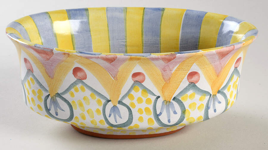 Monet Open Chowder Bowl by MacKenzie-Childs-1