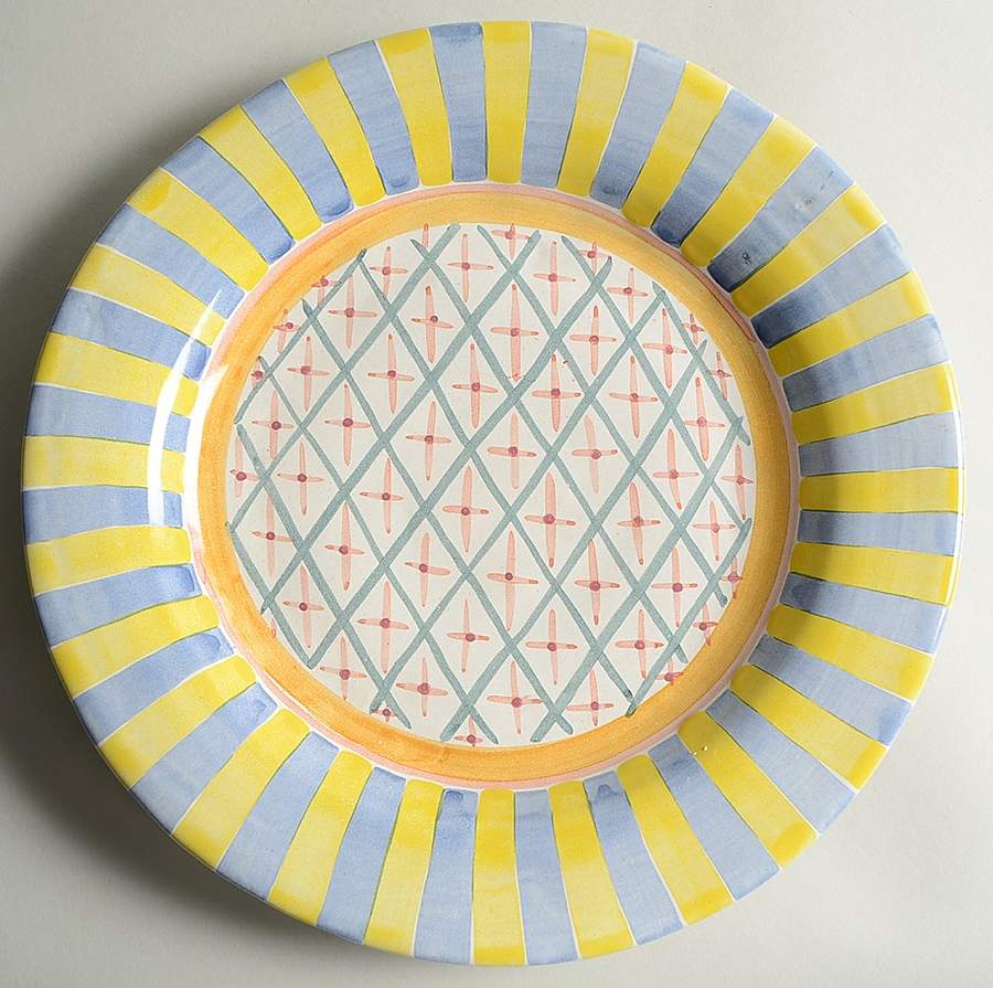 Monet Dinner Plate by MacKenzie-Childs-1