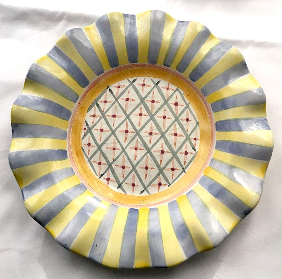 Monet Salad Plate by MacKenzie-Childs-1