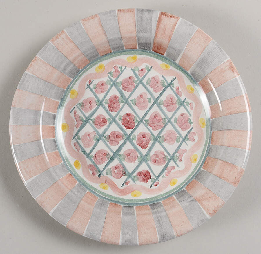 Rose Cottage Salad Plate by MacKenzie-Childs-1