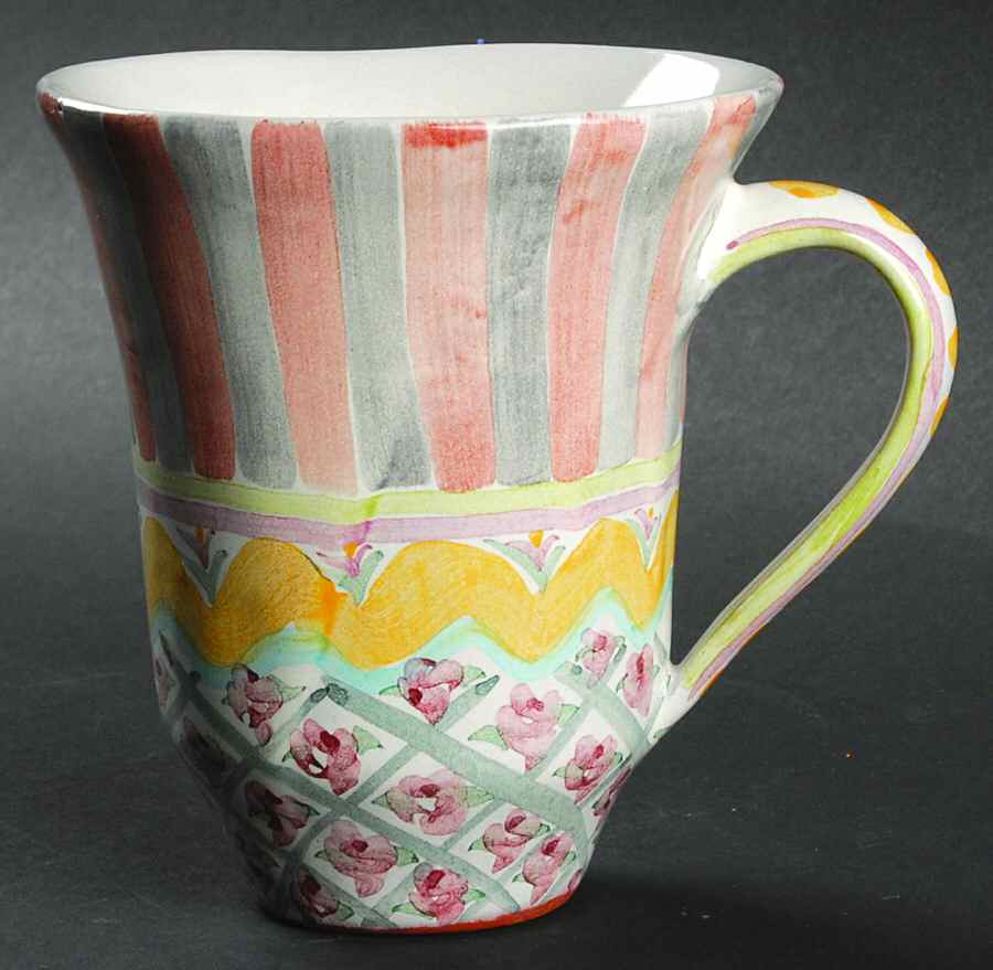 Rose Cottage Mug by MacKenzie-Childs-1
