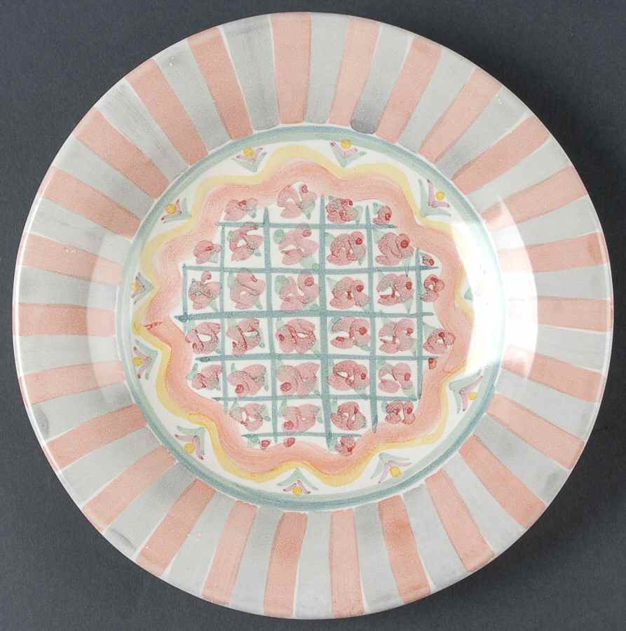 Rose Cottage Salad Plate by MacKenzie-Childs-1