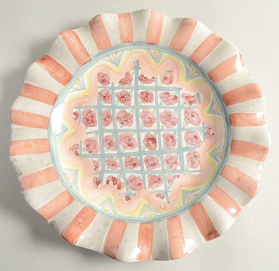 Rose Cottage Dinner Plate by MacKenzie-Childs-1