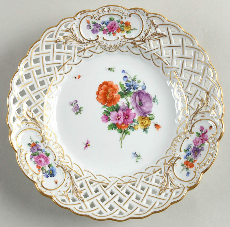 MSS64 Salad Plate by Meissen (Germany)-1