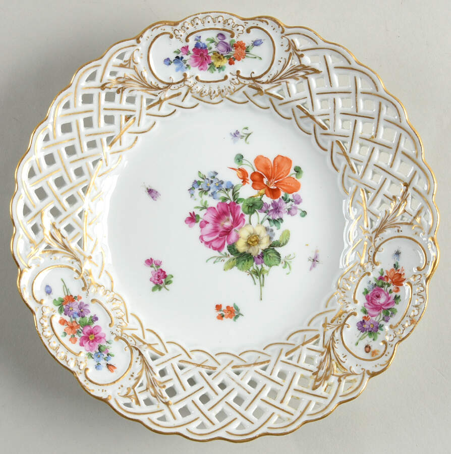 MSS64 Salad Plate by Meissen (Germany)-1