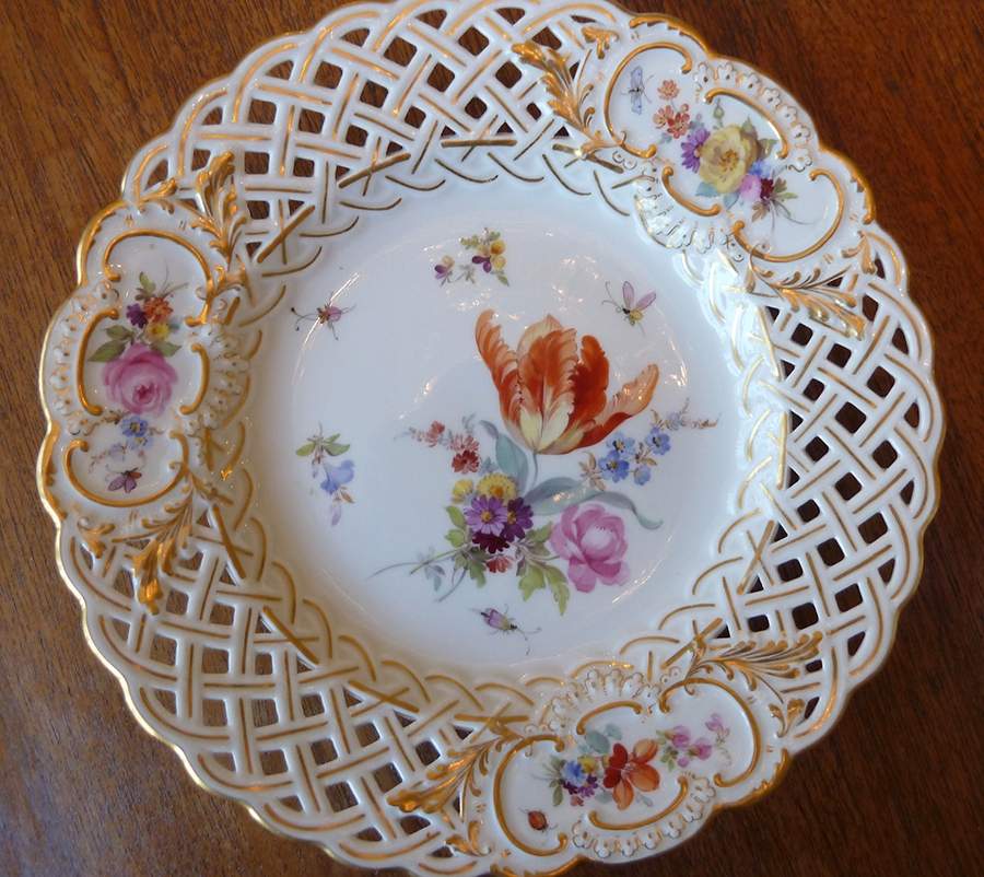 MSS64 Dinner Plate by Meissen (Germany)-1