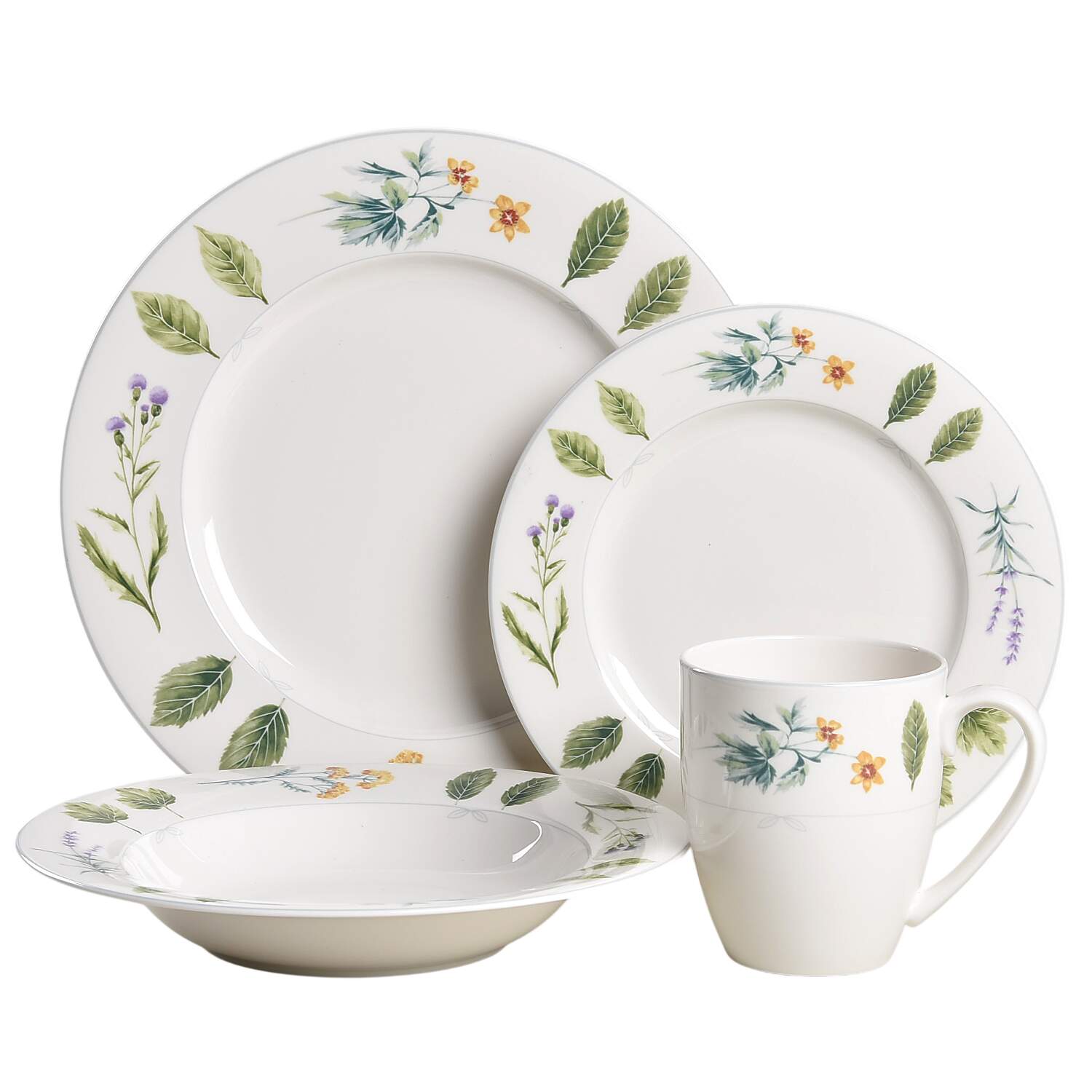 Nature's Harmony (Wildflowers) 4 Piece Place Setting by Mikasa-1