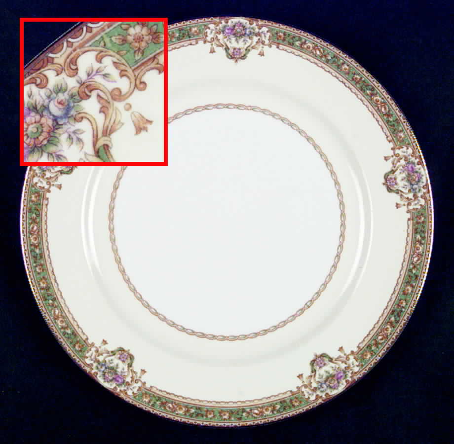 V2566 Dinner Plate by Meito-1