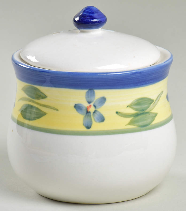 Sarah Sugar Bowl & Lid by Montgomery Ward-1