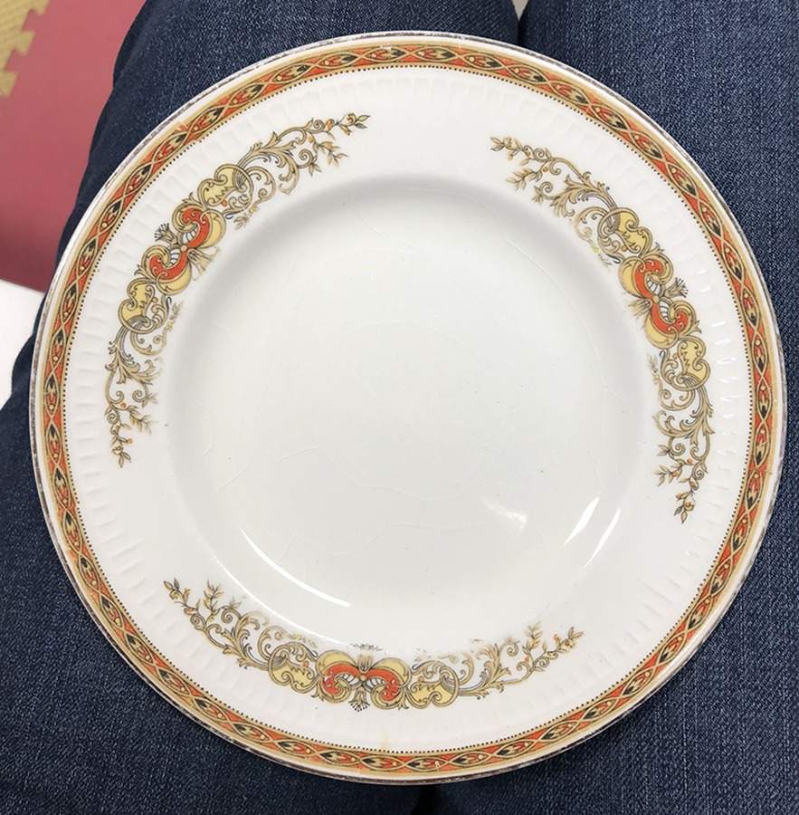 Kingsley Bread & Butter Plate by John Maddock & Sons-1