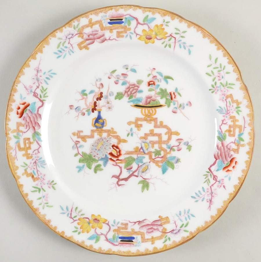 Chinese Tree (Scalloped) Dinner Plate by Minton-1