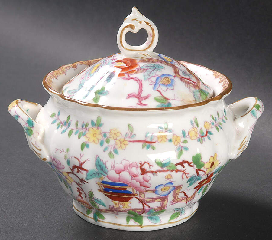 Chinese Tree (Scalloped) Creamer by Minton-1